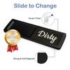 Oxepleus Clean Dirty Magnet for Dishwasher Farmhouse Design (B-Black) view 4