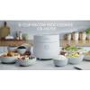 CUCKOO Micom Rice Cooker 3-Cup Uncooked / 6-Cup Cooked with Nonstick Inner Pot, Small Rice Maker with 8 Menu Options, Fuzzy Logic Technology, Auto Clean, Quick Rice Mode, White (CR-0375FW) view 2