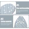 2pcs Handheld Ironing Board Compact and Portable Heat Press Mat for and Home Use for Ironing Collars Sleeves and Cuffs Style view 3
