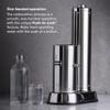 Aarke Carbonator Pro, Sparkling & Carbonation Water Machine, Stainless Steel with Glass Reusable Bottle Volume 800 mL/27 fl oz and CO2 Cylinder (Stainless) view 3