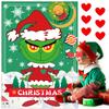 EMPOF Christmas Games - Pin The Heart Christmas Crafts Games for Kids Families Party, Cute Wall Decor Party Supplies Favors, Indoor Xmas Decorations Home Decor, Xmas Kids Activities Presents view 1
