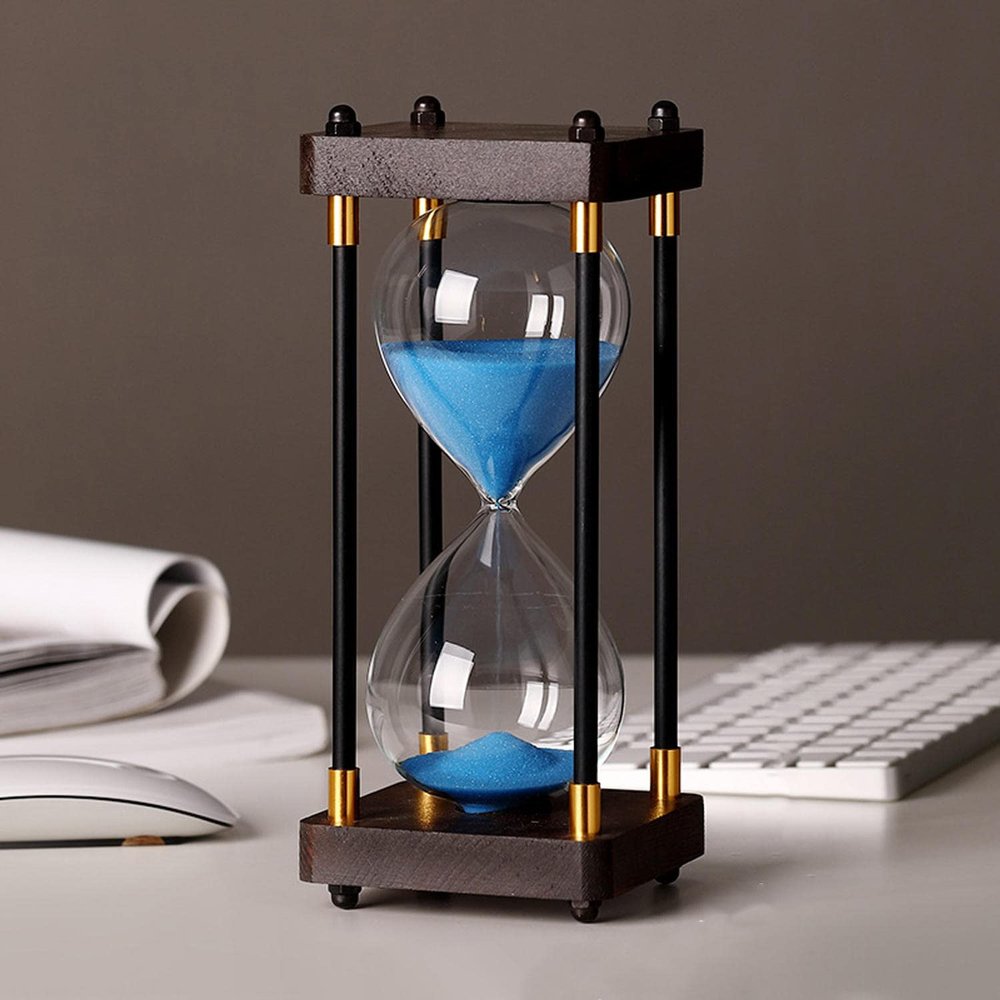 ACGrade Hour Glasses with Sand 60 Minutes, Hourglass, Sand Timer, Hour Glass, Sand time, Hour Glasses with Sand, Big Hourglass, 1 Hour Sand Timer, Large Hourglass, Hour Glasses