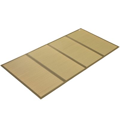 MustMat Tatami Mat Rush Grass Tatami Mattress Japanese Traditional Foldable (twin-39"x78")