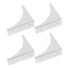 DOITOOL Corner Protector Corner Protector 4 Pcs Box Guard Antique Brass Box Desk Cover for Furniture Desk Table view 1