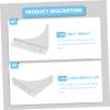 DOITOOL Corner Protector Corner Protector 4 Pcs Box Guard Antique Brass Box Desk Cover for Furniture Desk Table view 4