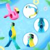 20 Pcs Beach Towel Clips Plastic Beach Chair Clips Flamingo Parrot Watermelon Pineapple Ice Cream Portable Swimming Pool Towel Holder Funny Clothespins for Christmas Party Gift Pool Blanket Decoration view 4