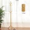 Adjustable Garment Rack Wood Hanger Floor Standing Coat Rack Creative Home Furniture Clothes Hanging Storage Rack Wood Hanger Bedroom Drying Rack Standing Hanger ( Color : C-385ml-9.5x6x17.5cm ) view 3