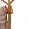 Adjustable Garment Rack Wood Hanger Floor Standing Coat Rack Creative Home Furniture Clothes Hanging Storage Rack Wood Hanger Bedroom Drying Rack Standing Hanger ( Color : C-385ml-9.5x6x17.5cm ) view 4