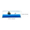 Beavorty Home Office Cruise Model Decoration Drift Bottle Fluid Liquid Elegant Desktop Ornament for Living Room Bedroom Birthday Women view 2