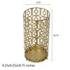Joveco Metal Umbrella Racks, Gold Round Stand Holder Organizer with Drip Tray, Freestanding Holders for Canes Walking Sticks Entryway Home Office (Gold) view 4