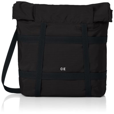 Sea 031801-10 Shoulder Bag, Grid Shoulder Bag, Black