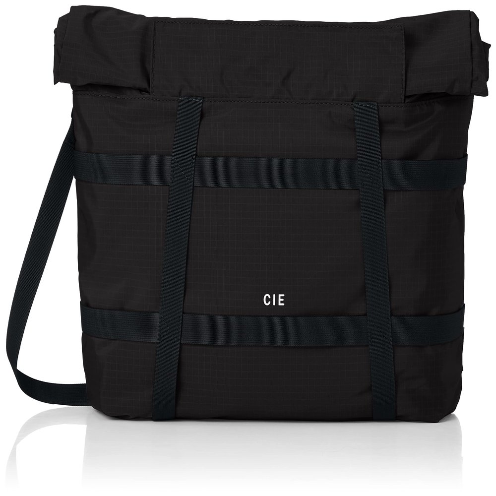 Sea 031801-10 Shoulder Bag, Grid Shoulder Bag, Black
