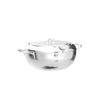 Kerilyn Deep Fryer Pot, 9.4 Inch/3.4 L Janpanese Style Tempura Frying Pot with Lid, 304 Stainless Steel with Temperature Control and Oil Drip Drainer Rack, for Kitchen French Fries, Chicken etc view 4