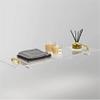 WANLIAN 33inch Luxury Bathtub Caddy Tray for Bathroom Bath tub Table Caddy Tray Shelf for Shower Storage Organizer tub Tray Accessories for Bath tub Table Caddy (Gold Handles) view 4