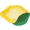 Unique 16476 Plates-23 cm-Citrus Fruit Summer Party-8 Count (Pack of 1), Multicolour, Lemon Shaped Paper Plates view 1