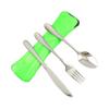 Ochine Portable Travel Utensils Set Portable Stainless Steel Flatware Sets Travel Camping Cutlery Set Portable Utensil Travel Silverware Dinnerware Set with Waterproof Case for Home Office School view 1
