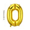 AIEX Gold Number Balloons 28 Inch, Inflatable Large Foil Balloon Number Balloons for Birthday Party Graduation Decorations (0) view 2