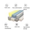 Bed Gap Filler Bed Gap Filler Bolster Hotel Guests Stayover Family Gathering Bed Gap Filler Sofa Headboard Protection Soft Cushion Soft Gap Headboard (Color : Light Brown, Size : 20X15X50cm) view 2
