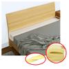 Bed Gap Filler Bed Gap Filler Bolster Hotel Guests Stayover Family Gathering Bed Gap Filler Sofa Headboard Protection Soft Cushion Soft Gap Headboard (Color : Light Brown, Size : 20X18X50cm) view 4