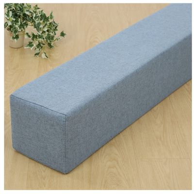 Bed Gap Filler Sofa Pillow Support Durable Bed Wedge Pillow Stopper Headboard Pillow Top Mattress Wedge Gap Between Mattress and Headboard for Headboard (Color : Blue, Size : 10X15X50cm)