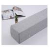 Bed Gap Filler Bolster Pillow Bed Pillow Close Gap Between Bed and Mattress Headboard Wall Backrest Positioning Support Pillow Reading Pillow Gap Filler (Color : Gray, Size : 20X15X120cm) view 1