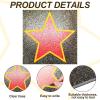 Gersoniel 50 Packs Movie Star Sticker Decorations Movie Night Party Decorations with Black Marker Red Carpet Theme Party Stickers Stars of Fame Decor Theater Graduation Birthday Supplies view 3