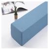 Bed Gap Filler Bolster Pillow Bed Pillow Close Gap Between Bed and Mattress Headboard Wall Backrest Positioning Support Pillow Reading Pillow Gap Filler (Color : Blue, Size : 20X15X180cm) view 1