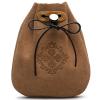 STOBOK Leather Drawstring Pouch - Storage Bags for Jewelry, Grocery, Craft, Necklace - Reusable Pouches for Party, Wedding, Home Storage view 1