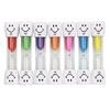 1/5pcs Dental Teeth Shape Sand Hourglass Toothbrush Timer Smiley Sand Clock 3 Minutes Kids Tooth Brush Timer Dental Clinic Gift (Color : 1pc Pink) view 2