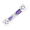 1/5pcs Dental Teeth Shape Sand Hourglass Toothbrush Timer Smiley Sand Clock 3 Minutes Kids Tooth Brush Timer Dental Clinic Gift (Color : 1pc Purple) view 1
