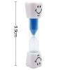 1/5pcs Dental Teeth Shape Sand Hourglass Toothbrush Timer Smiley Sand Clock 3 Minutes Kids Tooth Brush Timer Dental Clinic Gift (Color : 1pc Purple) view 4