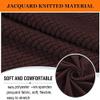 XVBVS Stretch Sofa Back T-Cushion Slipcover Soft Polar Fleece Sofa Backrest Covers Non-Slip Couch Back Cushion Covers for Living Room (Color : Coffee, Size : T-Left) view 4
