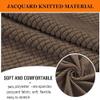 XVBVS Stretch Sofa Back T-Cushion Slipcover Soft Polar Fleece Sofa Backrest Covers Non-Slip Couch Back Cushion Covers for Living Room (Color : Brown, Size : T-Right) view 4