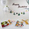 10"B Shaped Cardboard Letter Mache Chocolate Sweets Candy Container Box (White, B) view 4