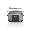 Ninja MC1001 Foodi PossibleCooker PRO 8.5 Quart Multi-Cooker, with 8-in-1 Slow Cooker, Dutch Oven, Steamer, Glass Lid Integrated Spoon, Nonstick, Oven Safe Pot to 500F, Sea Salt Gray view 1