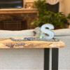 Foundry Console Table (3 sizes) - Solid Maple, Live Edge Console Table Live edge / 32 inches view 3