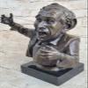 EUROPEAN BRONZE Handcrafted Bronze Sculpture Limited Edition Signed President George W.Bush Sale Art view 2