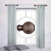 Braxton 1" Side Curtain Rod 12-20 inch (Set of 2) - Bronze view 1