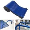 Handrail 2Pcs Swimming Pool Stair Rail, Pool Handrail, 31.5x31.5inch, 304 Stainless Steel Stair Pool Hand Rail, Pool Rail with Blue Grip Cover 4ft, and Complete Mounting Accessories view 2