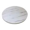 LIGUOYI Round Wooden Turntable, Turntables for Kitchen Cabinets, Environmental Friendly Wood Serving Tray, Handmade, Smooth Edge, Crack Resistants Wood Table Top, Rotational Stabilization view 1