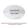 LIGUOYI Round Wooden Turntable, Turntables for Kitchen Cabinets, Environmental Friendly Wood Serving Tray, Handmade, Smooth Edge, Crack Resistants Wood Table Top, Rotational Stabilization view 2