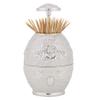 Pssopp Toothpick Dispenser, Portable Retro Up Toothpick Case Storage Organizer Zinc Alloy Toothpick Holder for Kitchen Toothpick HoldersKitchen Accessories view 1