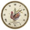 Fun Quote Saying Wall Clock 16in Quartz Analog Chic Wheat Art Antique Wall Clock Good Morning Americ Wooden Wall Clocks 4th of July Decor Quartz Analog Quiet Desk Clock for Bathroom Master Room Office view 1