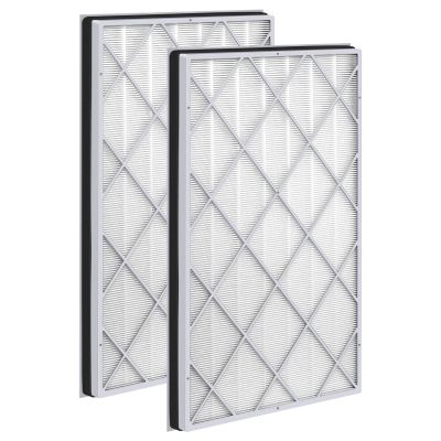 HE601 H13 True HEPA Replacement Filt-er Compatible with Shark Air Purifi-er 6 (HE601 & HE602), #HE6FKPET, True HEPA for Shark HE601 Air Purifi-er Filt-er Replacement, 2 Pack