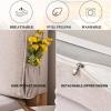 Solid Color Headboard High Resilience Bed Backrest Wall Pillow Lumbar Support Pillow Linen Upholstered Pillows Removable Cover for Bedroom Dorm,C,with headboard 74.8"/190cm view 4