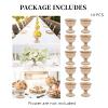 10 Pcs Gold Vases for Centerpieces, Metal Urn Planter Elegant Wedding Centerpieces Vase for Wedding Party Decoration, 13cm/5.12" Tall Home Flower Stand, Mini Sized Plant Pots (10 * 12.5 * 13Hcm) view 4