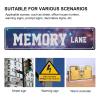 iPrint Customize Your Own Street Signs Personalized Custom Metal Signs, Road Signs, Waterproof Signs with Photo Picture Text Logo for Home, Garden, Office Buildings, 16"x4" view 3