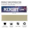 iPrint Personalized Custom Metal Signs, Customize Your Own Street Signs Road Signs, Waterproof Signs with Photo Picture Text Logo for Home, Garden, Office Buildings, 16"x4" view 2