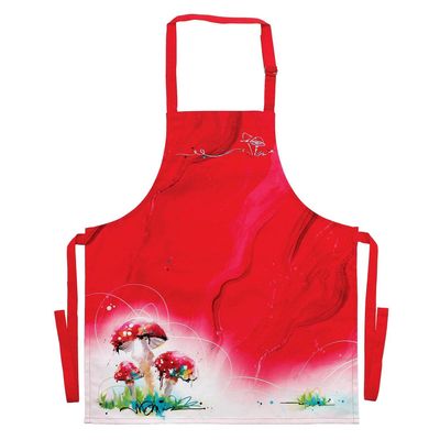 Enesco Izzy and Oliver Mushroom Apron, 0.1in H