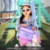 mibasies Kids Lunch Box for Girls, Insulated and Reusable Lunch Bag for School Preschool Kindergarten, Mermaid Tail view 2
